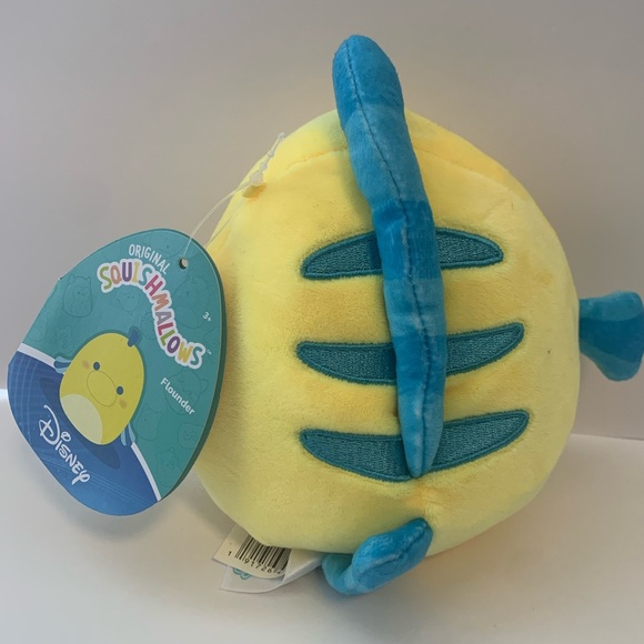 Disney Squishmallow - Flounder The Little Mermaid - Picture 3 of 5